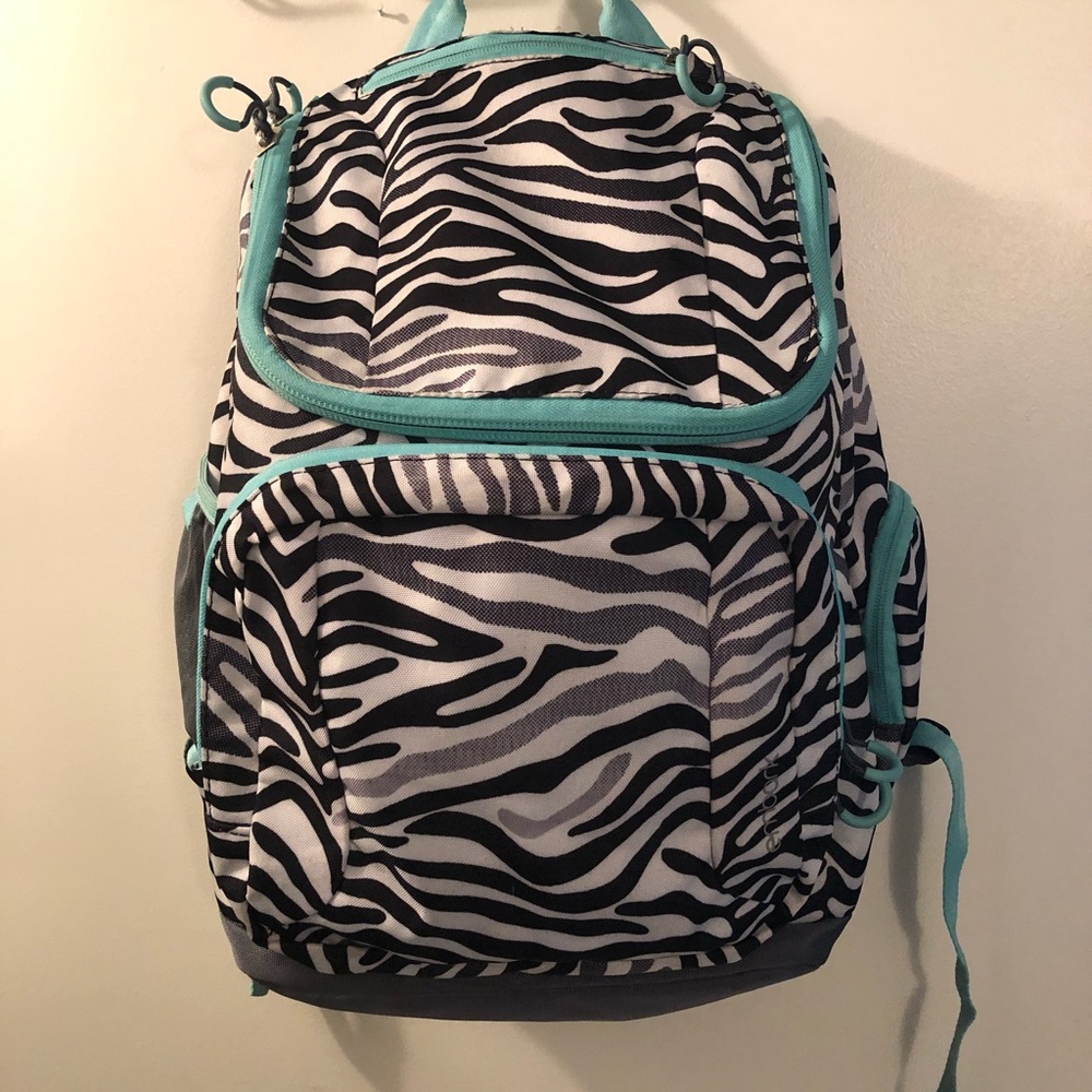 Zebra Print Backpack!